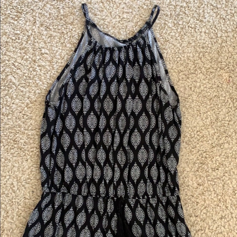 Cute black patterned romper - Picture 2 of 4